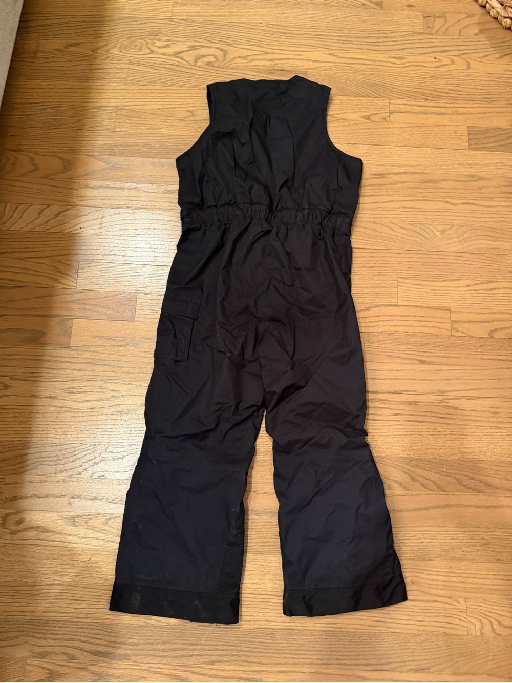 North face Black snow/ski bib toddler size